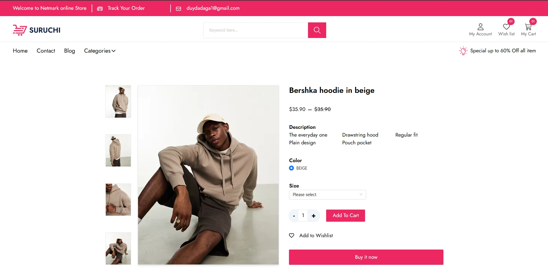 Product Detail Page